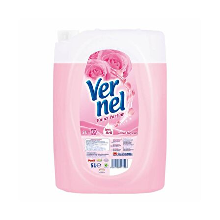 Vernel Gülün Büyüsü Beyazlar ve Renkliler İçin Yumuşatıcı 5000 ml 50 Yıkama