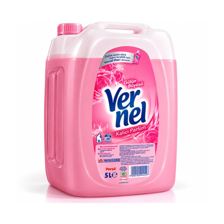 Vernel Çamaşır Yumuşatıcı 5 Lt Gülün Büyüsü 4 lü (20 Litre)