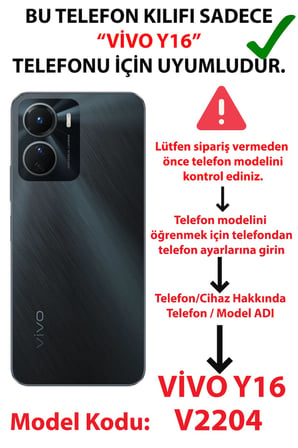 Vivo Y16 Uyumlu Çiçekli Ördek Baskılı Silikon Kılıf