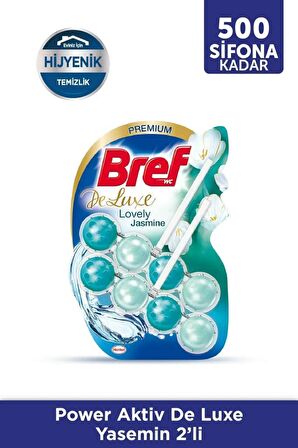 Bref WC Deluxe Duopack Katı Tuvalet Bloğu Yasemin, 5 x 2'li Paket