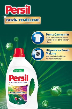 Jel Renkliler Sıvı Çamaşır Deterjanı 26 Yıkama 1690ml