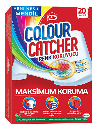 K2R Colour Catcher Renk Koruyucu Mendil 20 Li Ekonomik Pk