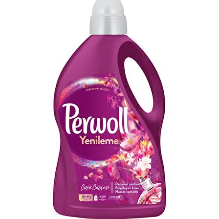 Perwoll Renk Koruma & Çiçek Kokulu Renkliler için Sıvı Deterjan 50 Yıkama 2.75 lt