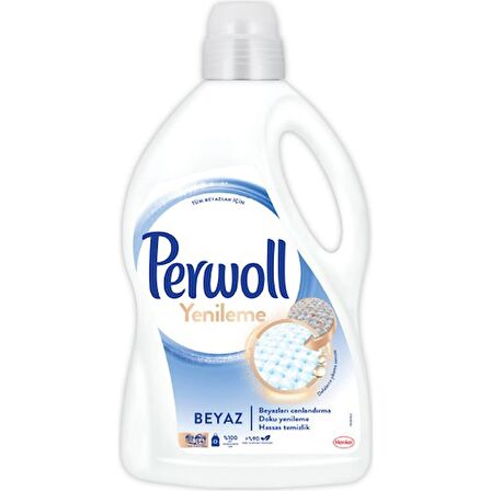 Perwoll Renk Koruma Beyazlar için Sıvı Deterjan 54 Yıkama 2.95 lt