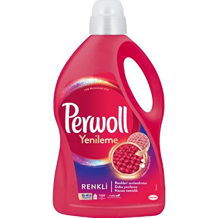 Perwoll Renk Koruma Renkliler için Sıvı Deterjan 2.95 lt