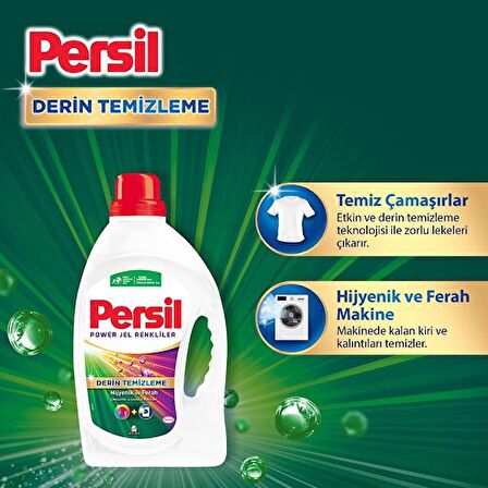 Persil Sıvı Çamaşır Deterjanı 2470ML Renkli 38YIKAMA