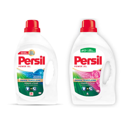 Persil Jel Çamaşır Deterjanı 26 Yıkama 1.69 L Okyanus ve Gül 2 li Set