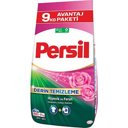 Persil Toz Gülün Büyüsü Avantajlı Paket 9 Kg