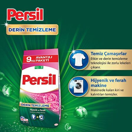 Persil Toz Gülün Büyüsü Avantajlı Paket 9 Kg