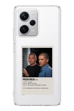 Redmi Note 12 PRO PLUS Uyumlu Prison Break Tasarımlı Baskılı Silikon Kılıf