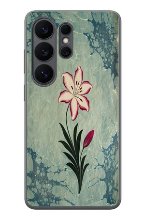 Samsung Galaxy S26 Ultra Uyumlu Çiçek Deseni Baskılı Silikon Kılıf