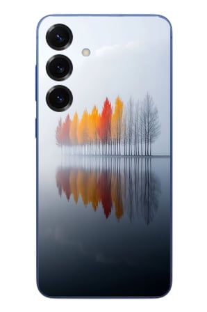 Samsung Galaxy S25 Plus Uyumlu Sonbahar Zamanı Baskılı Silikon Kılıf