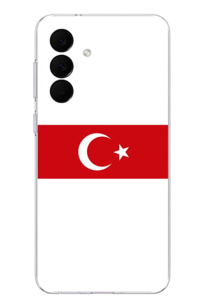 Samsung Galaxy A37 Uyumlu Türk Milli Takım Beyaz Forma Baskılı Silikon Kılıf