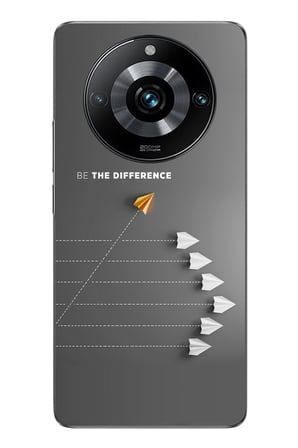 Realme 11 Pro Uyumlu Be The Difference Baskılı Silikon Kılıf