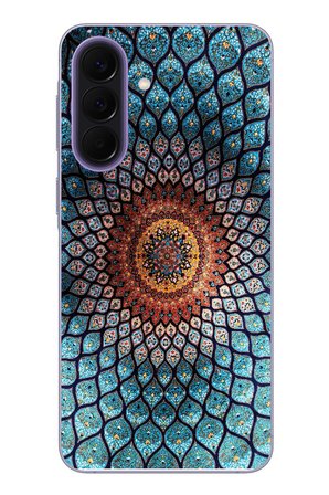 Samsung Galaxy A57 Uyumlu İran Dokuması Baskılı Silikon Kılıf