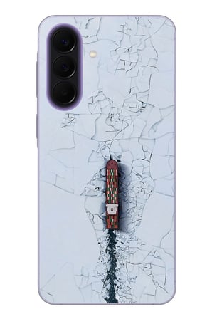 Samsung Galaxy A57 Uyumlu Yük Gemisi Baskılı Silikon Kılıf