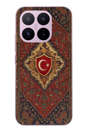 Xiaomi 17T
 Uyumlu Türkiye Bayraklı Halı Baskılı Silikon Kılıf
