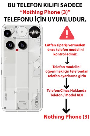 Nothing Phone (3) Uyumlu Efsunlu Güneş Baskılı Silikon Kılıf