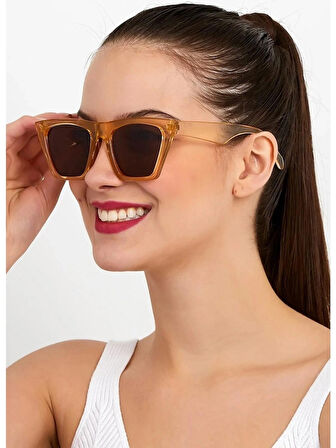 Luna Jewelry Cat Eye Retro Kadın Güneş Gözlüğü