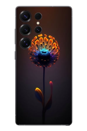 Samsung Galaxy S25 Ultra Uyumlu Büyülü Çiçek Baskılı Silikon Kılıf
