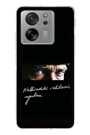 Xiaomi Mi 13T-13T PRO Uyumlu Atatürk Derin Bakış Andolsun Baskılı Silikon Kılıf