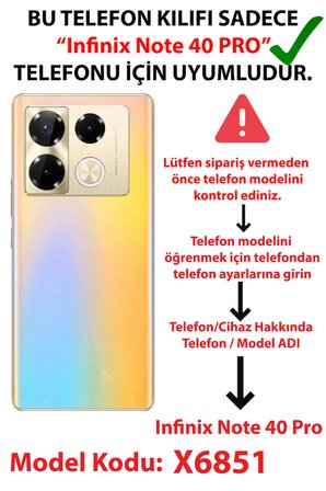 Infinix Note 40 PRO Uyumlu Türk Milli Takım Parçalı Forma Baskılı Silikon Kılıf
