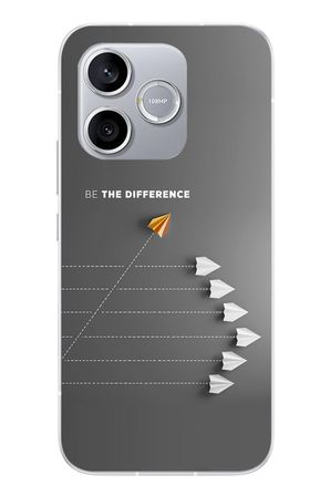 Honor 600 Lite Uyumlu Be The Difference Baskılı Silikon Kılıf