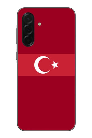 Samsung Galaxy A36 Uyumlu Türk Milli Takım Kırmızı Forma Baskılı Silikon Kılıf