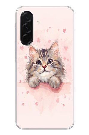 Samsung Galaxy A36 Uyumlu Benim Kedim Baskılı Silikon Kılıf