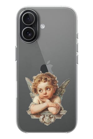 iPhone 17 Uyumlu Cupid's Dream (Eros’un Rüyası) Baskılı Silikon Kılıf