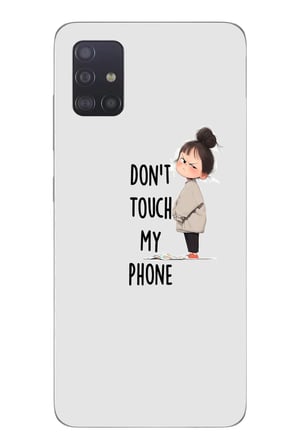 Samsung Galaxy A51 Uyumlu Telefonuma Dokunma Baskılı Silikon Kılıf