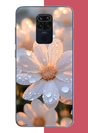 Redmi Note 9 Uyumlu Sabah Çiyi Baskılı Silikon Kılıf