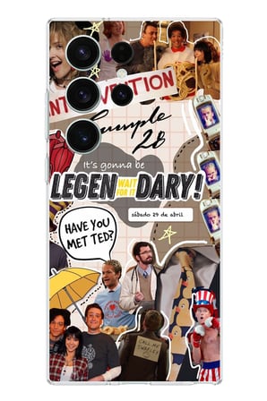 Samsung Galaxy S26 Ultra Uyumlu Retro Gazete How i met your mother Tasarımlı Baskılı Silikon Kılıf