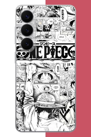 Samsung Galaxy S26 Plus Uyumlu onepiece kolaj Baskılı Silikon Kılıf