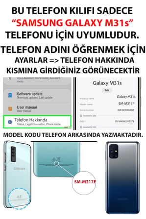 Samsung Galaxy M31s Uyumlu Hallowen Cadılar Astroloji Baskılı Silikon Kılıf