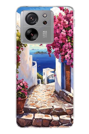 Xiaomi Mi 13T-13T PRO Uyumlu Ege'nin Kayıp Sokakları Baskılı Silikon Kılıf