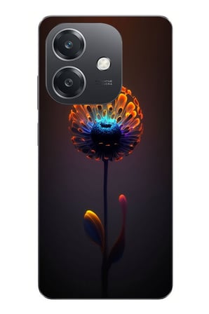 Oppo A3 Uyumlu Büyülü Çiçek Baskılı Silikon Kılıf