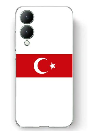 Vivo Y17s Uyumlu Türk Milli Takım Beyaz Forma Baskılı Silikon Kılıf
