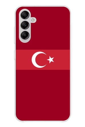 Samsung Galaxy A14 Uyumlu Türk Milli Takım Kırmızı Forma Baskılı Silikon Kılıf