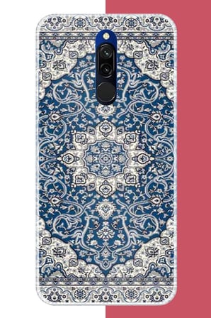 Redmi 8 Uyumlu Halı2 Baskılı Silikon Kılıf