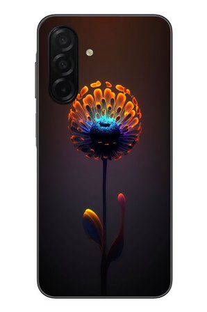 Samsung Galaxy A26 Uyumlu Büyülü Çiçek Baskılı Silikon Kılıf