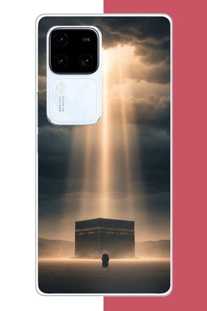 Vivo V30 Uyumlu Kabe2 Baskılı Silikon Kılıf