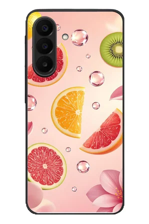 Samsung Galaxy A27 Uyumlu Meyve Dilimleri Baskılı Silikon Kılıf