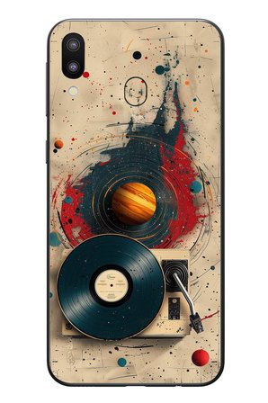 Samsung Galaxy M31 Uyumlu Plak Gezegeni Baskılı Silikon Kılıf