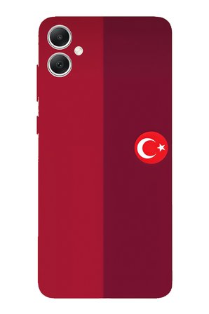 Samsung Galaxy A05 Uyumlu Türk Milli Takım Parçalı Forma Baskılı Silikon Kılıf