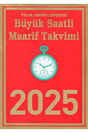 2025 saatli maarif duvar takvimi Büyük Boy