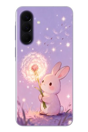 Samsung Galaxy A57 Uyumlu Büyülü Tavşan Baskılı Silikon Kılıf