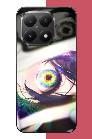 Xiaomi Mi 15T Uyumlu anime göz Baskılı Silikon Kılıf