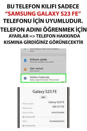 Samsung Galaxy S23 FE Uyumlu Türk Milli Takım Parçalı Forma Baskılı Silikon Kılıf
