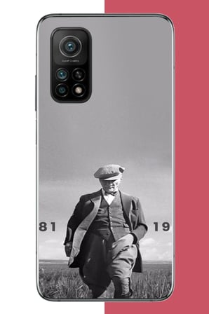Xiaomi Mi 10T-10T PRO Uyumlu atatürk 1881 1938 Baskılı Silikon Kılıf